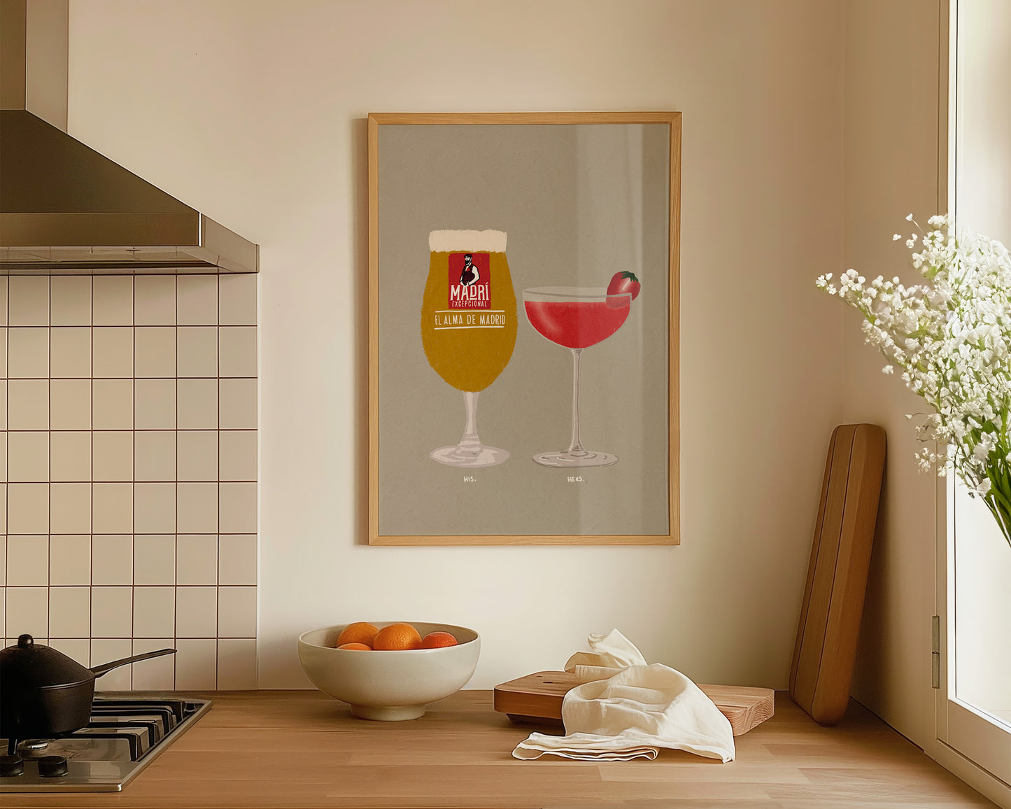 Madri & Strawberry Daiquiri Print