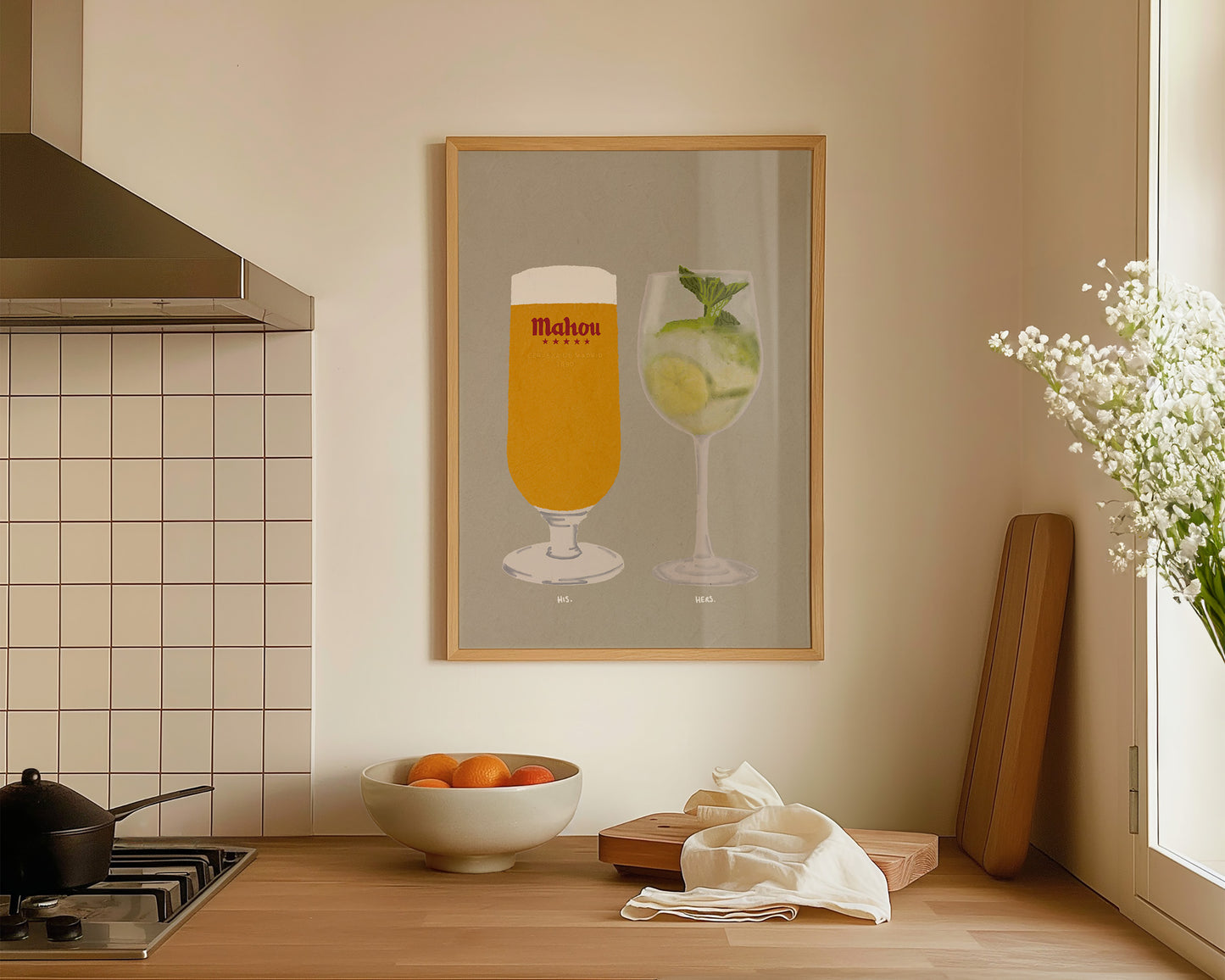 Mahou & Hugo Spritz Print