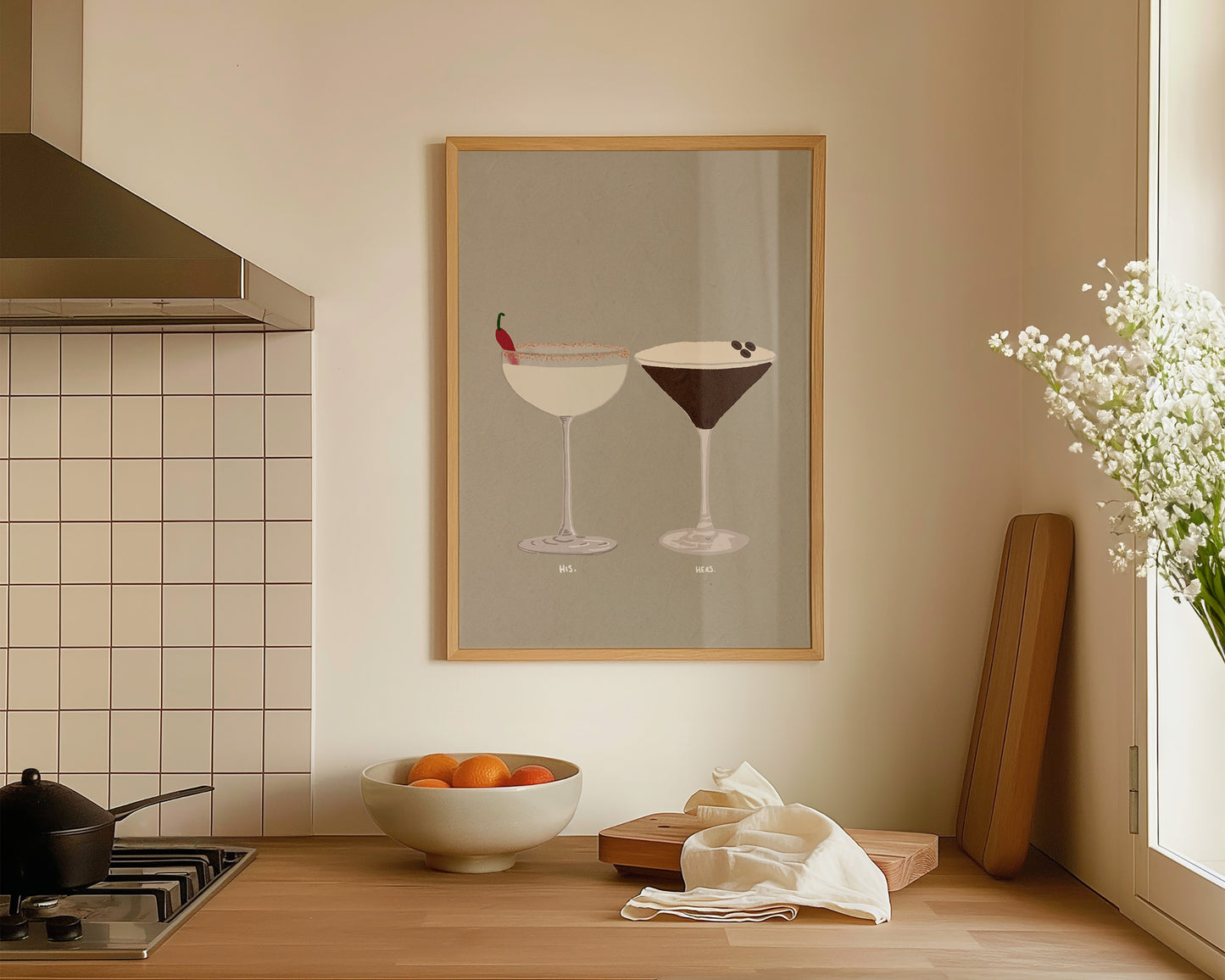 Spicy Marg & Espresso Martini Print