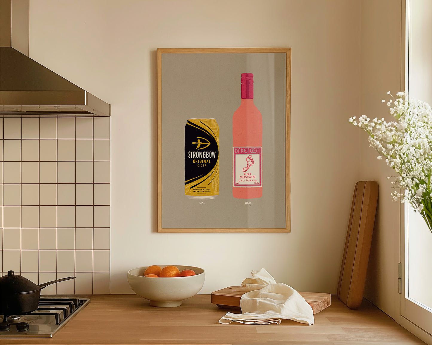 Strongbow & Pink Moscato Print
