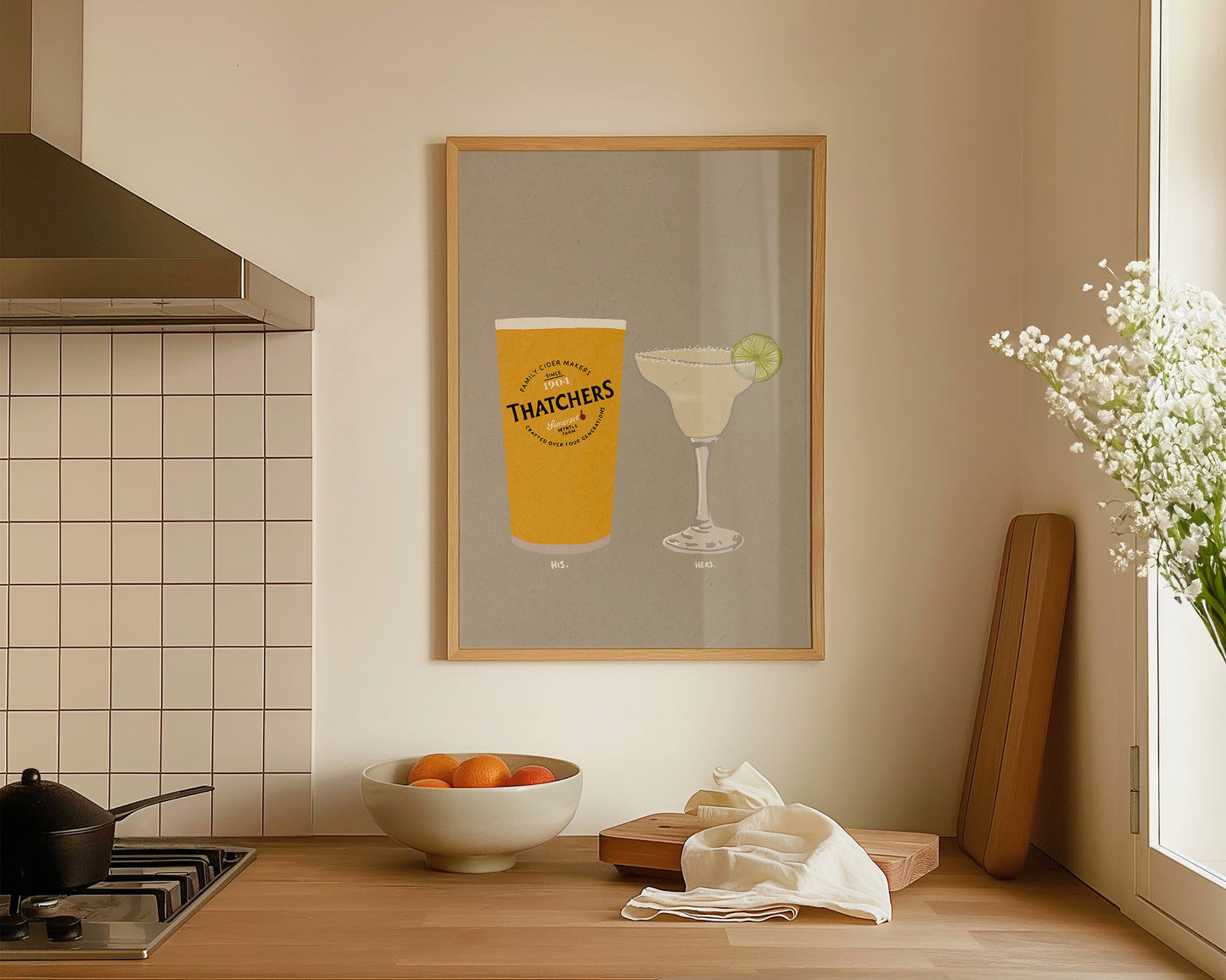 Thatchers & Margarita Print