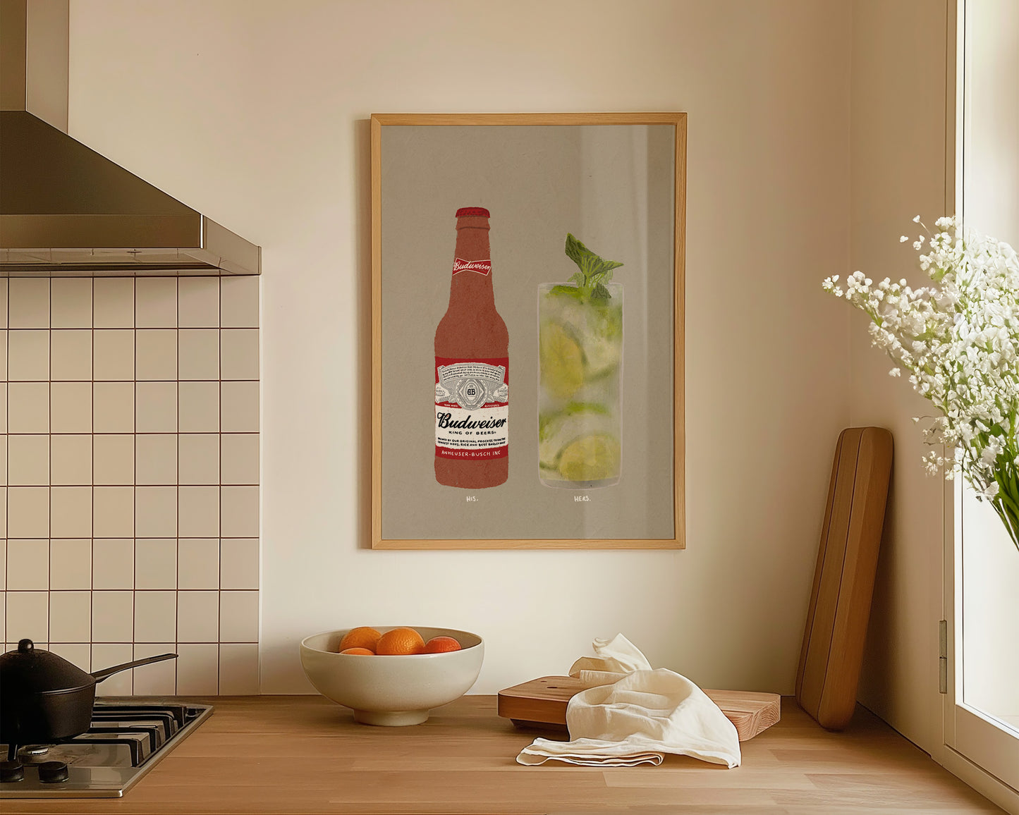 Budweiser & Mojito Print