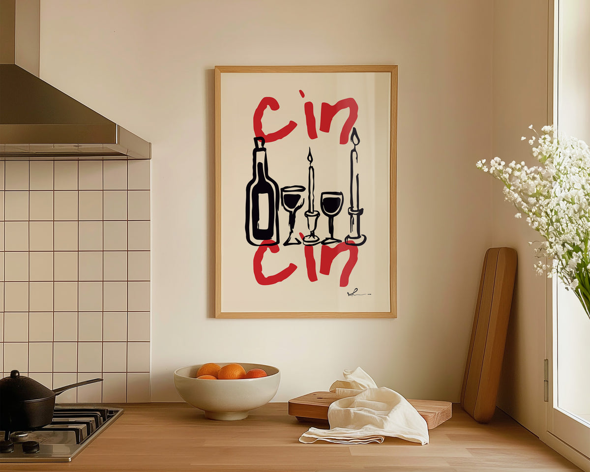 Cin Cin Print