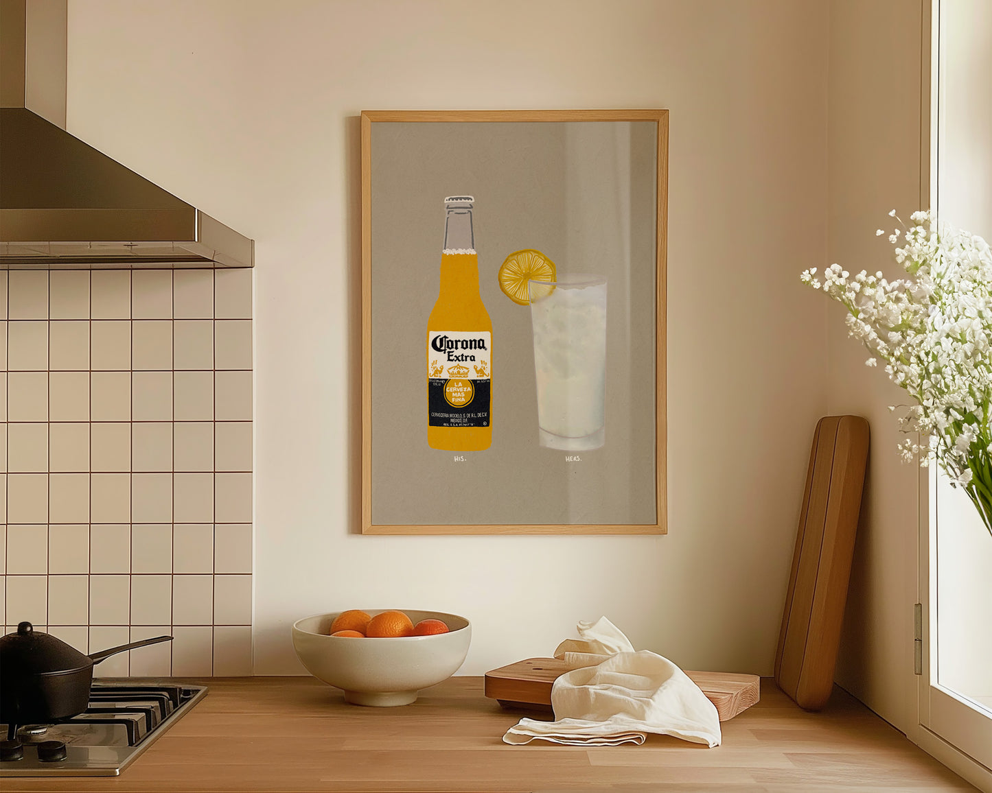 Corona & Vodka Lemonade Print