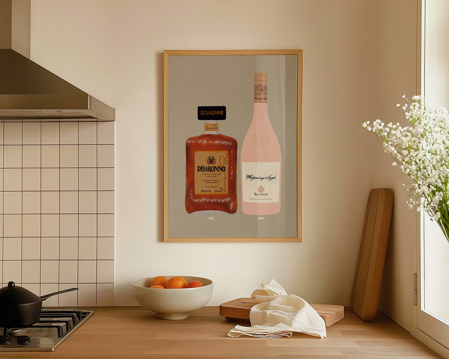 Disaronno & Whispering Angel Print