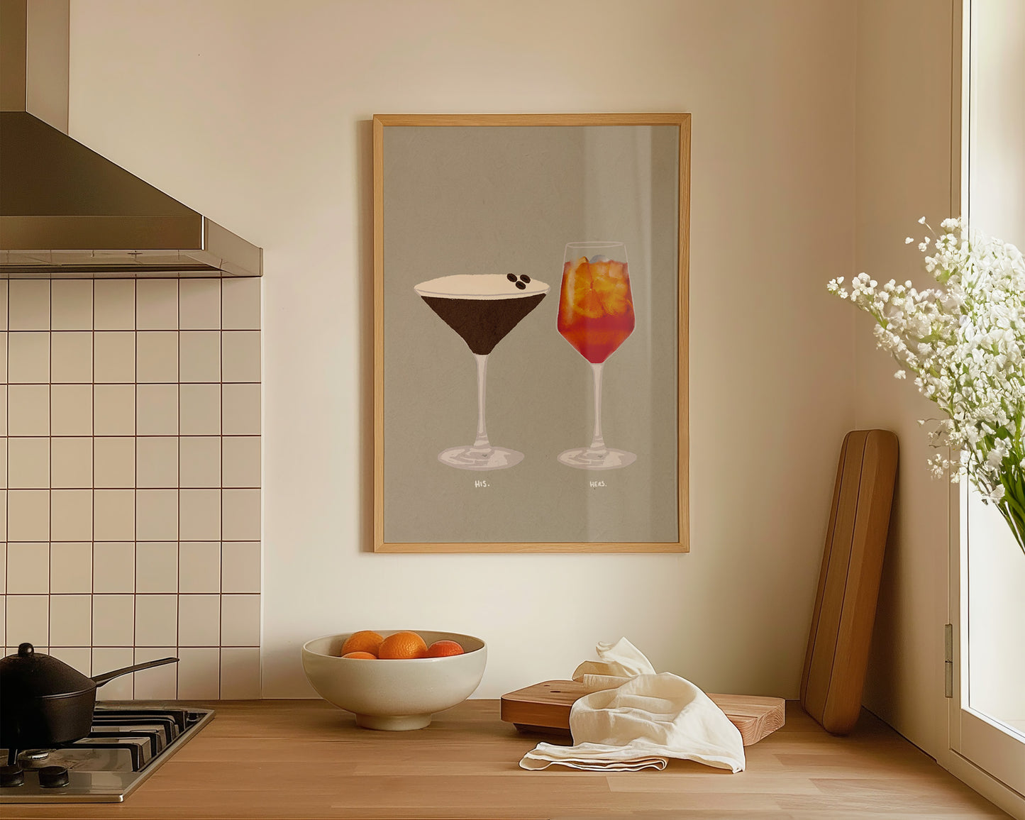 Espresso Martini & Aperol Spritz Print