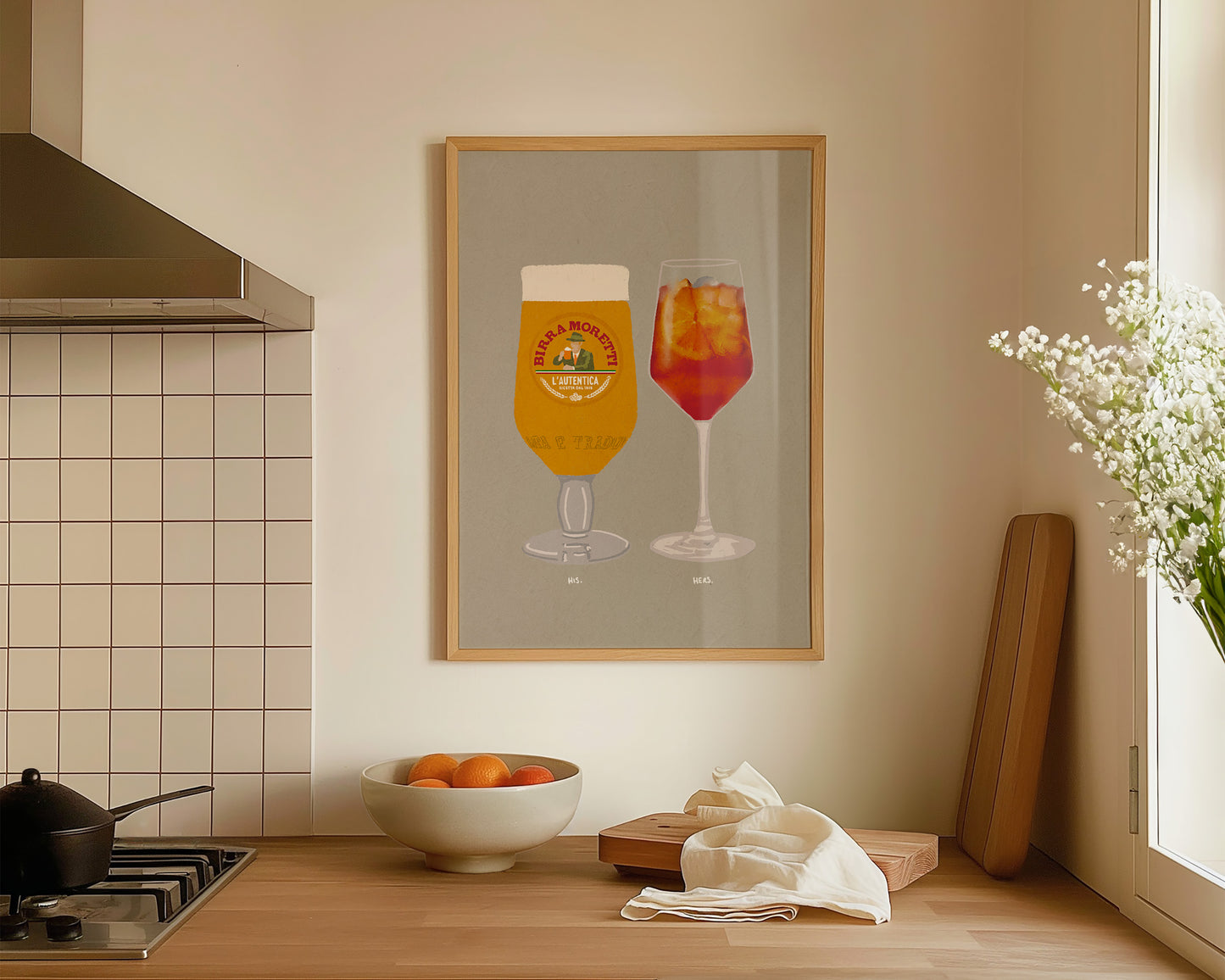 Moretti & Aperol Print