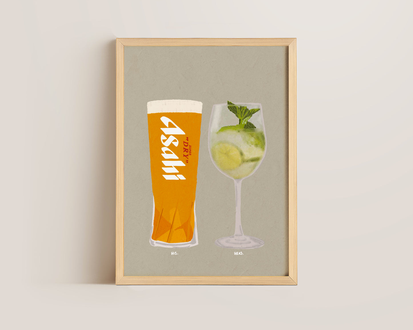 Asahi & Hugo Spritz Print
