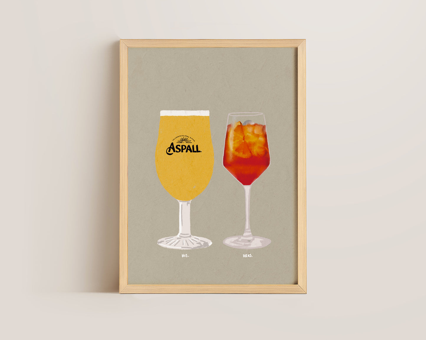 Aspall & Aperol Spritz Print