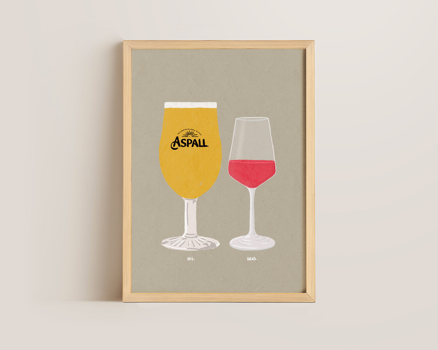 Aspall & Rose Print