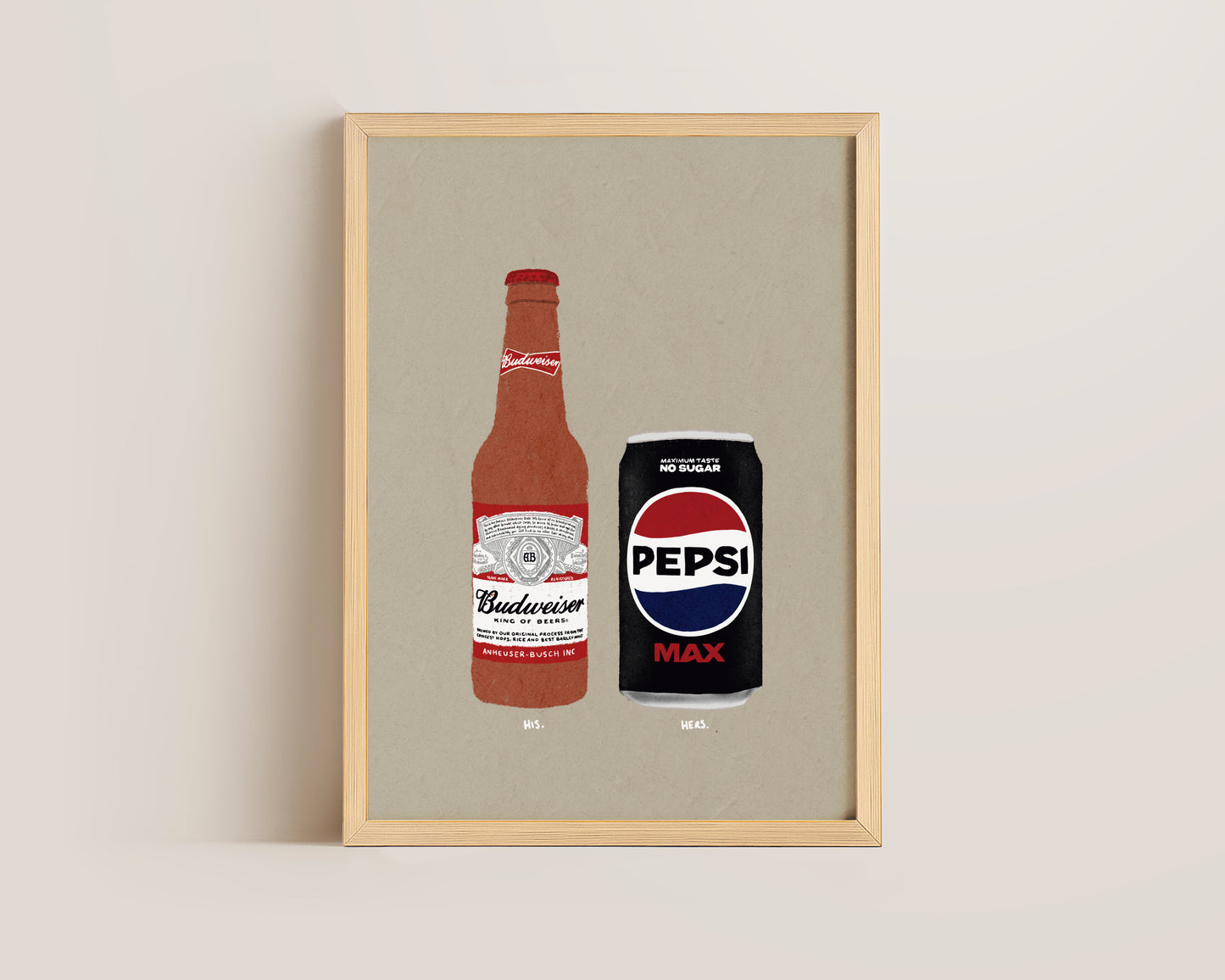 Budweiser & Pepsi Max Print