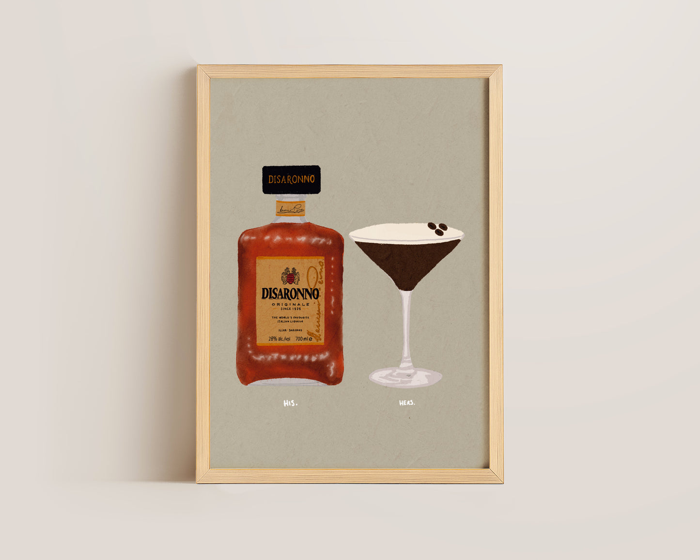 Disaronno & Espresso Martini Print