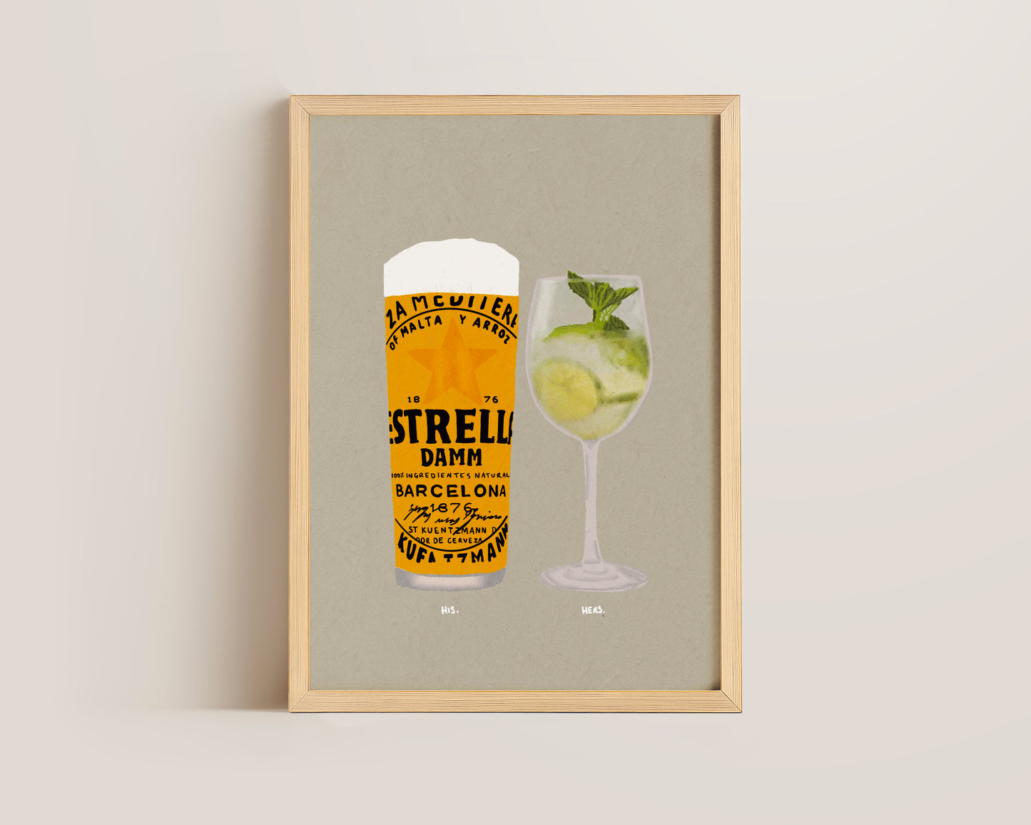 Estrella & Hugo Spritz Print