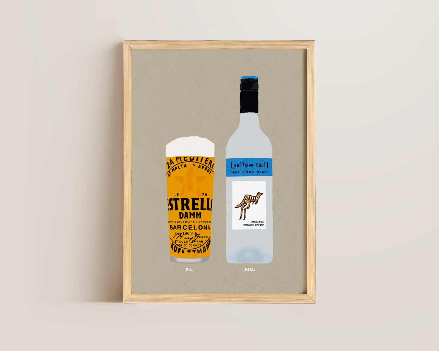 Estrella & Yellowtail Print