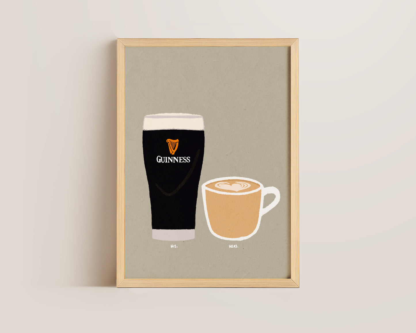 Guinness & Coffee Print