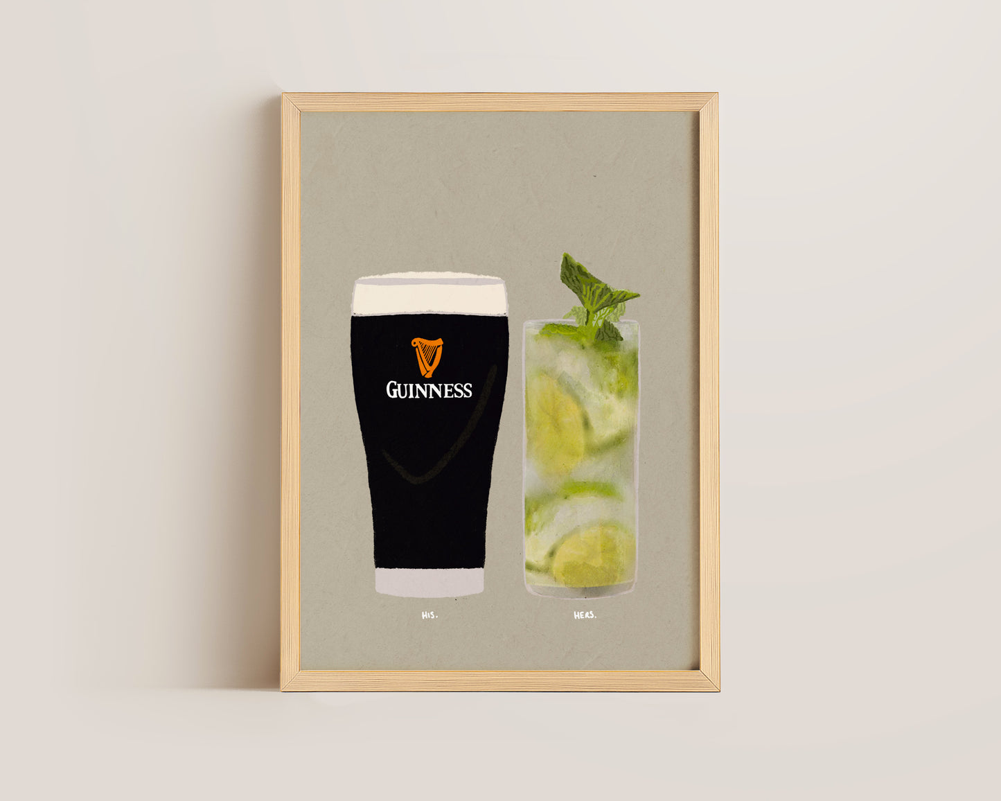 Guinness & Mojito Print