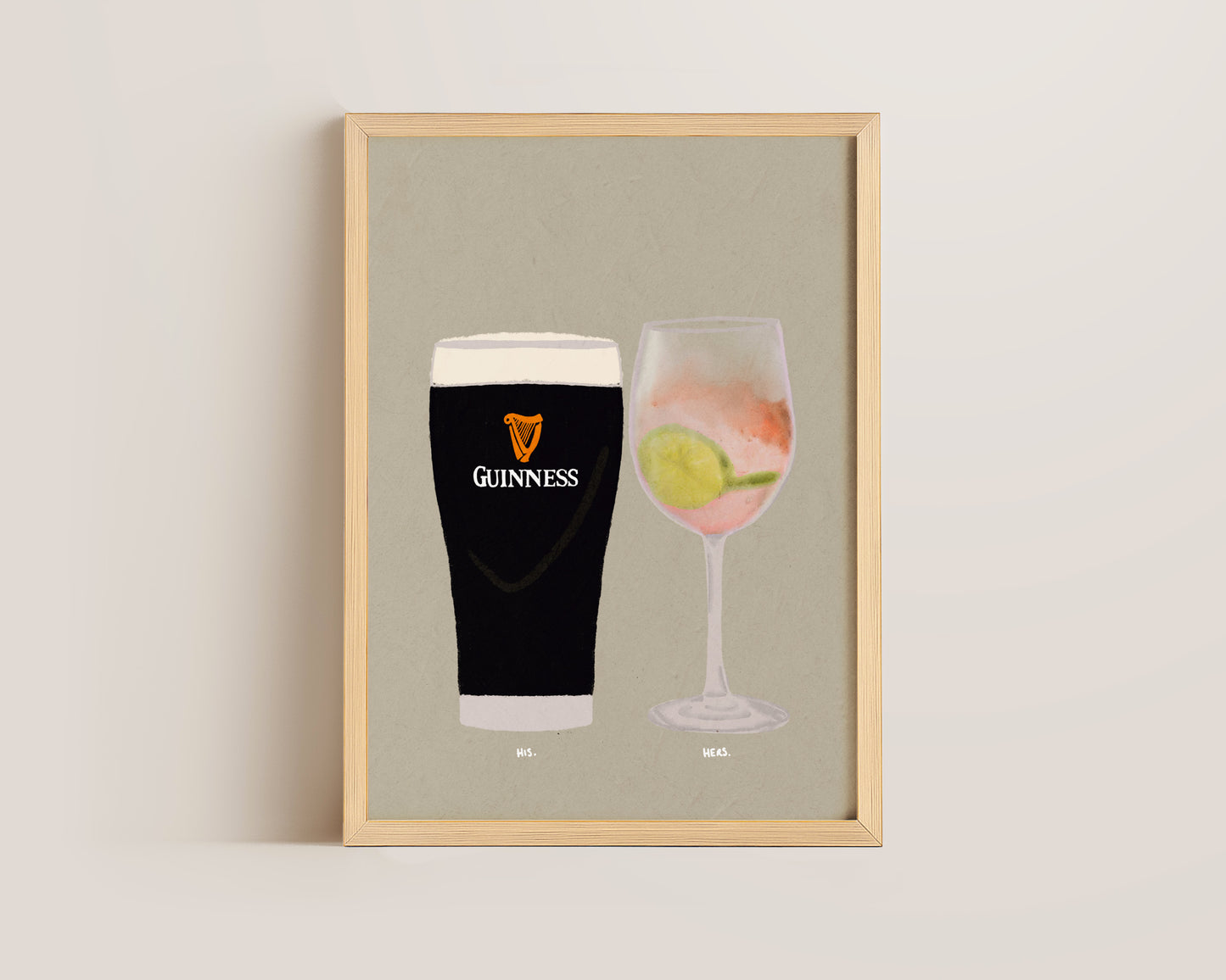 Guinness & Sarti Spritz Print