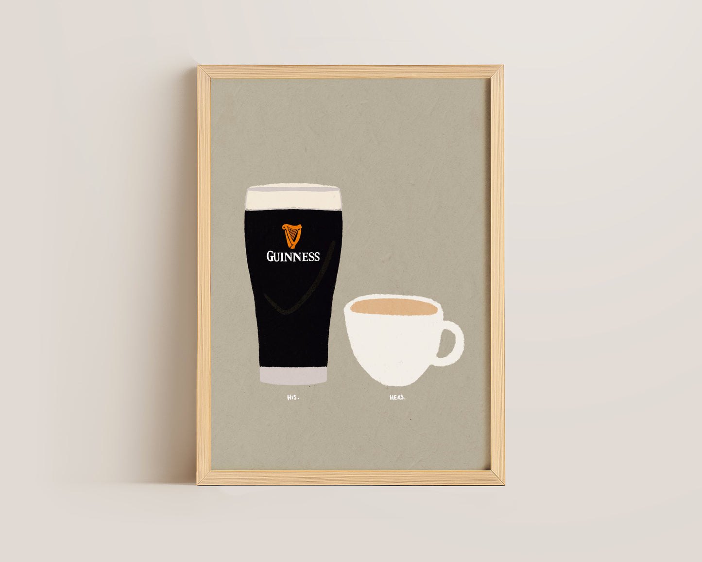 Guinness & Cup Of Tea Print