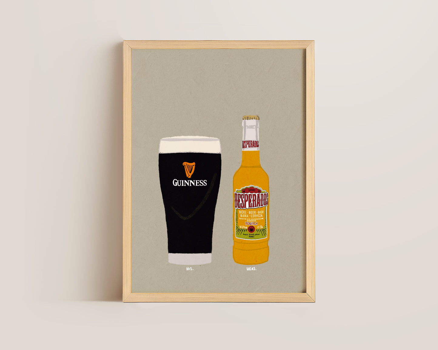 Guinness & Desperados Print