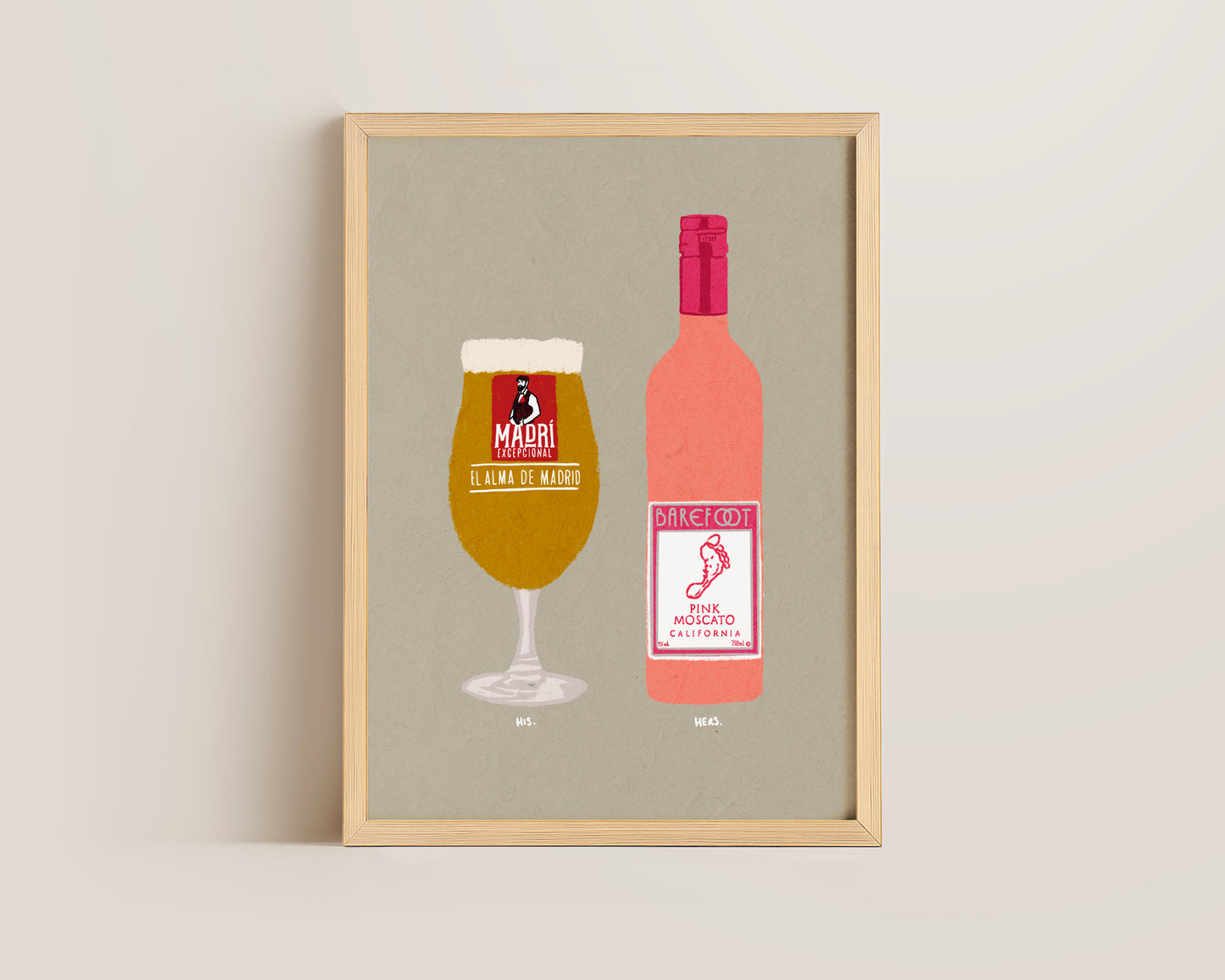 Madri & Pink Moscato Print