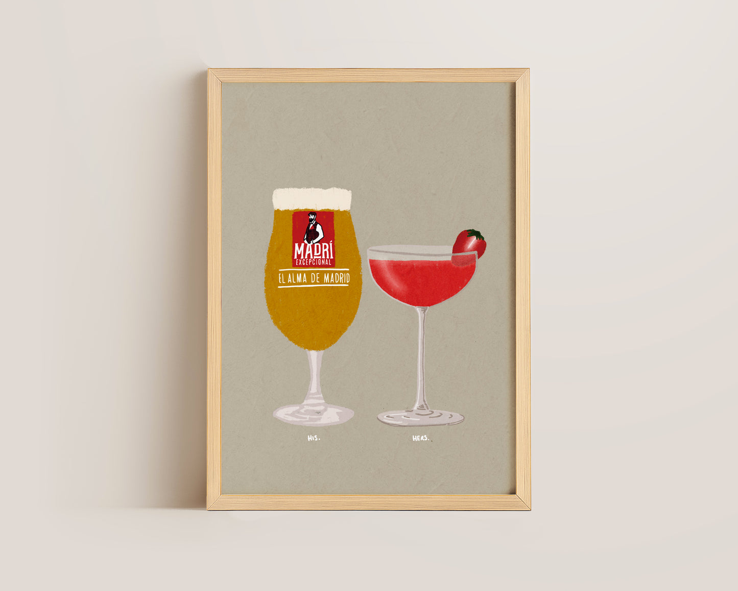 Madri & Strawberry Daiquiri Print