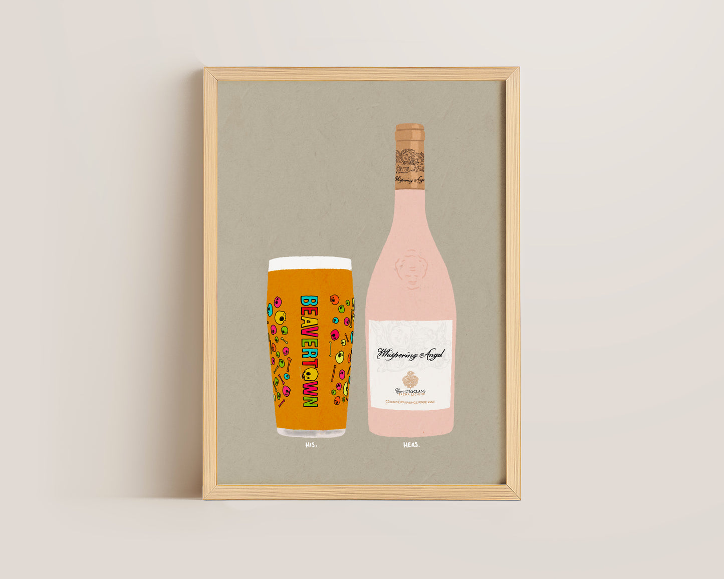 Neck Oil & Whispering Angel Print