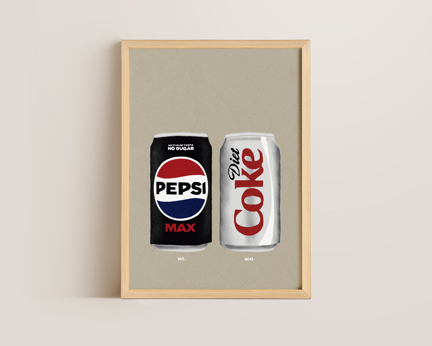 Pepsi Max & Diet Coke Print