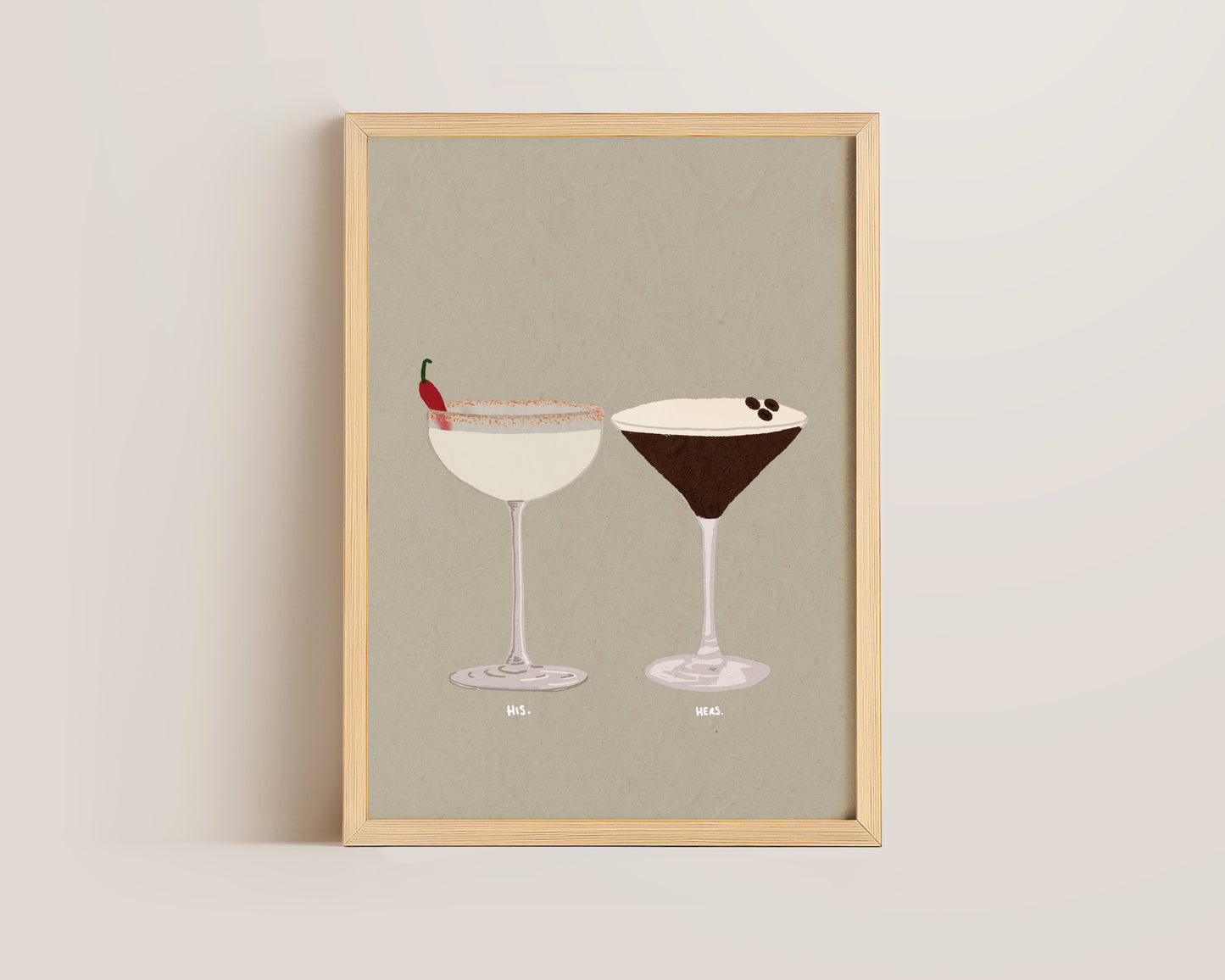 Spicy Marg & Espresso Martini Print