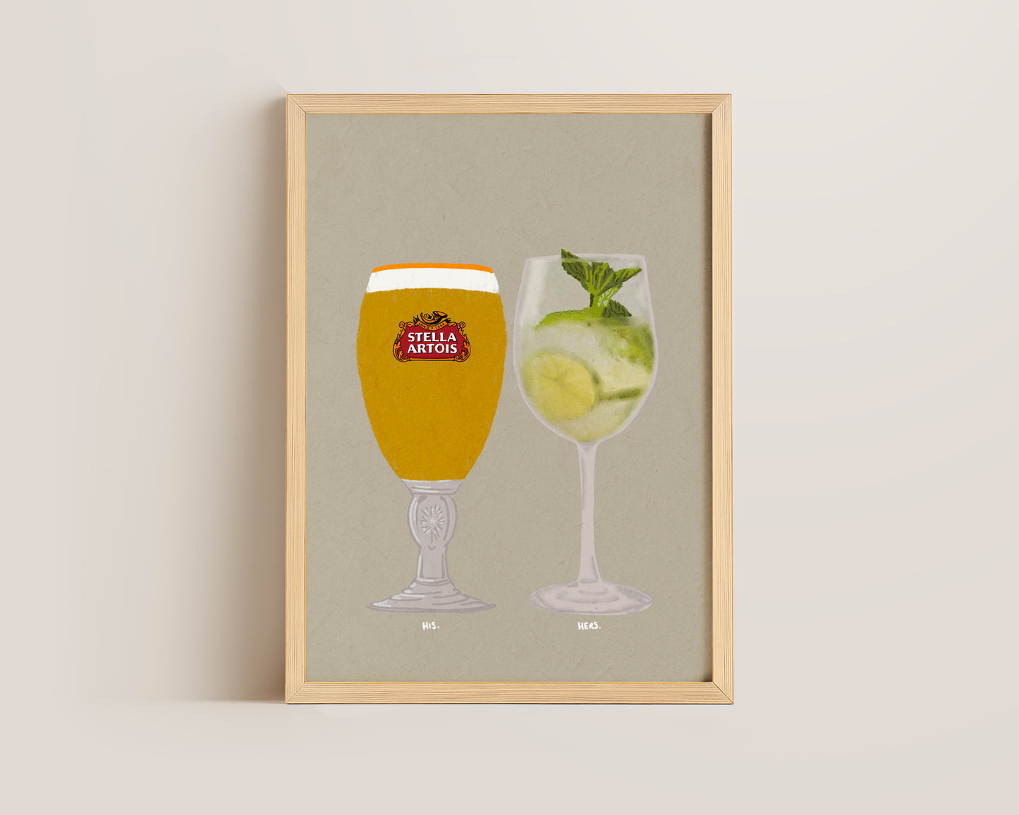 Stella & Hugo Spritz Print