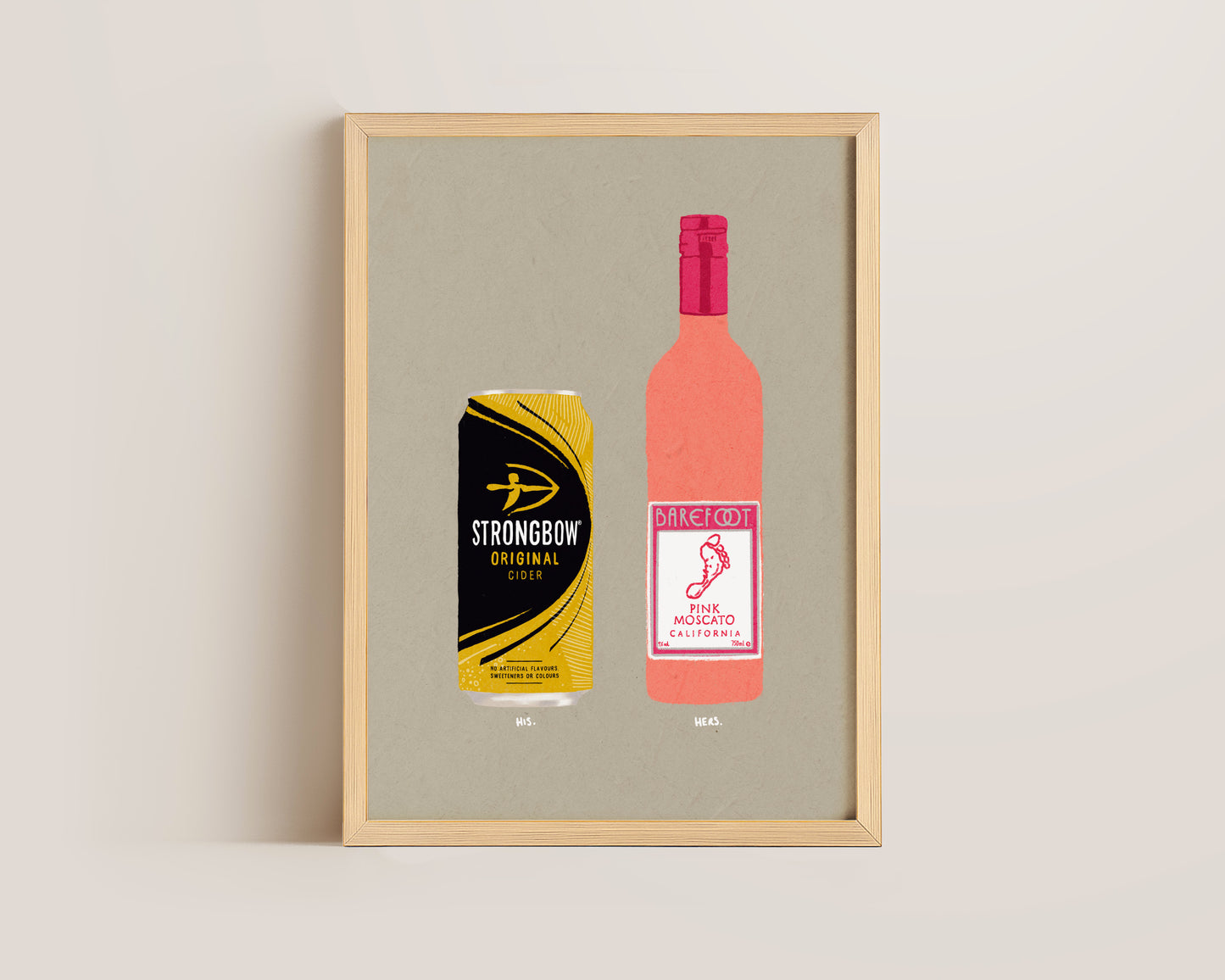 Strongbow & Pink Moscato Print