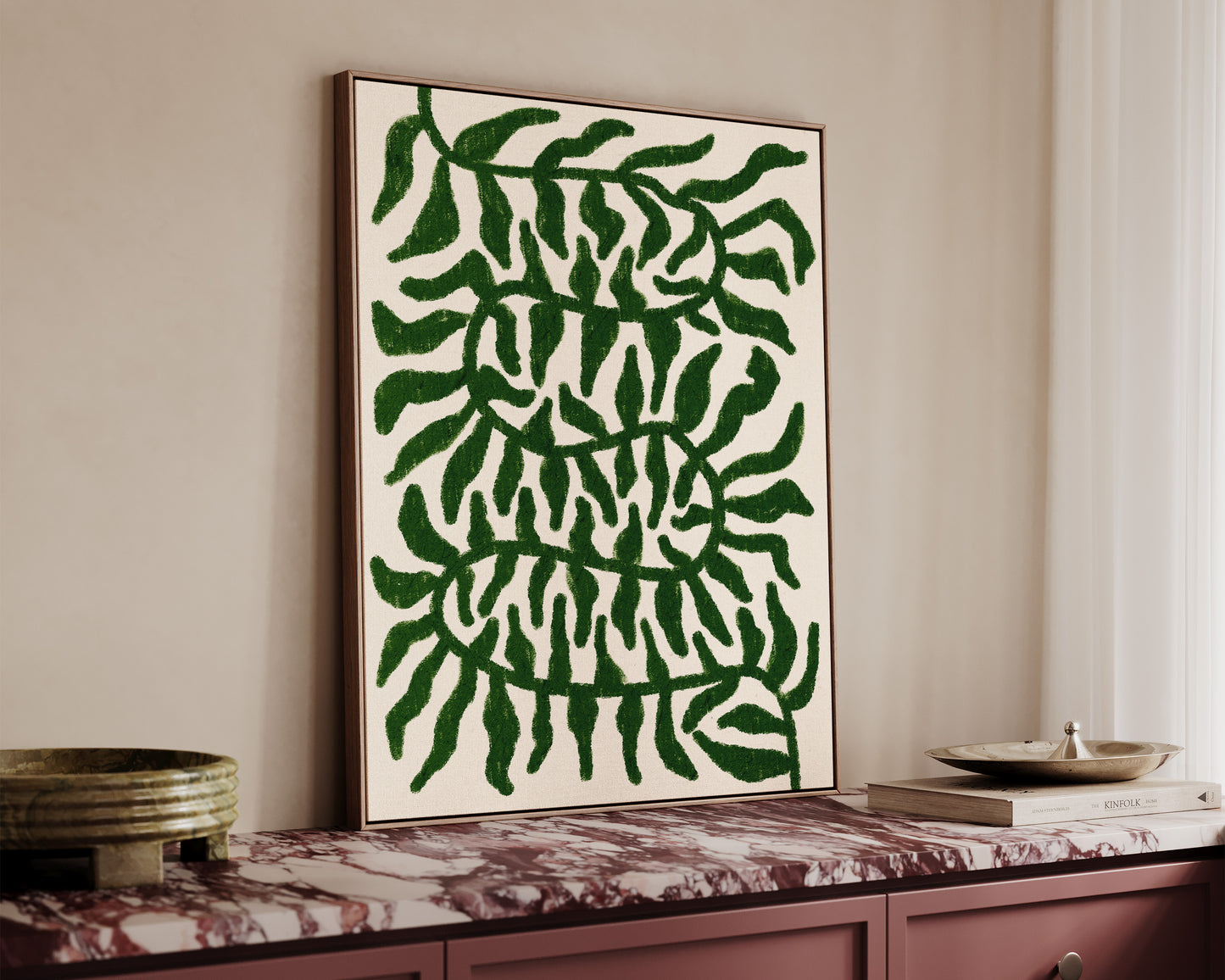 Green Vines Canvas