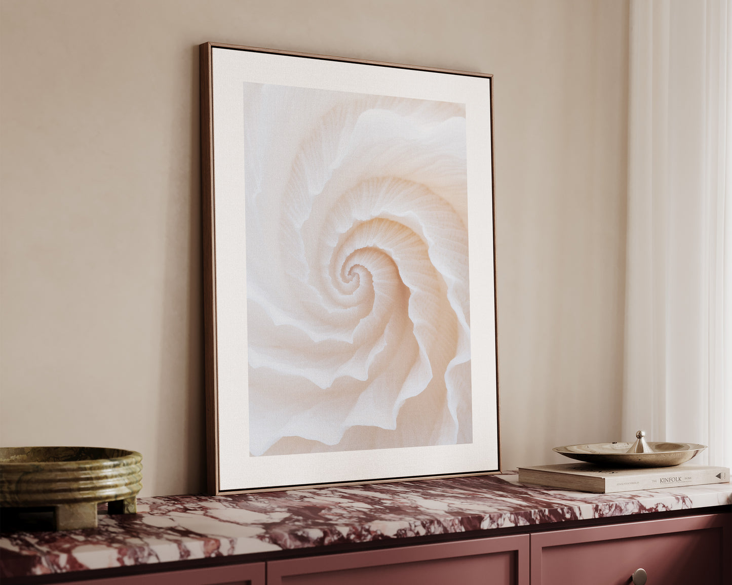 Botanical Spiral No. 2 Canvas