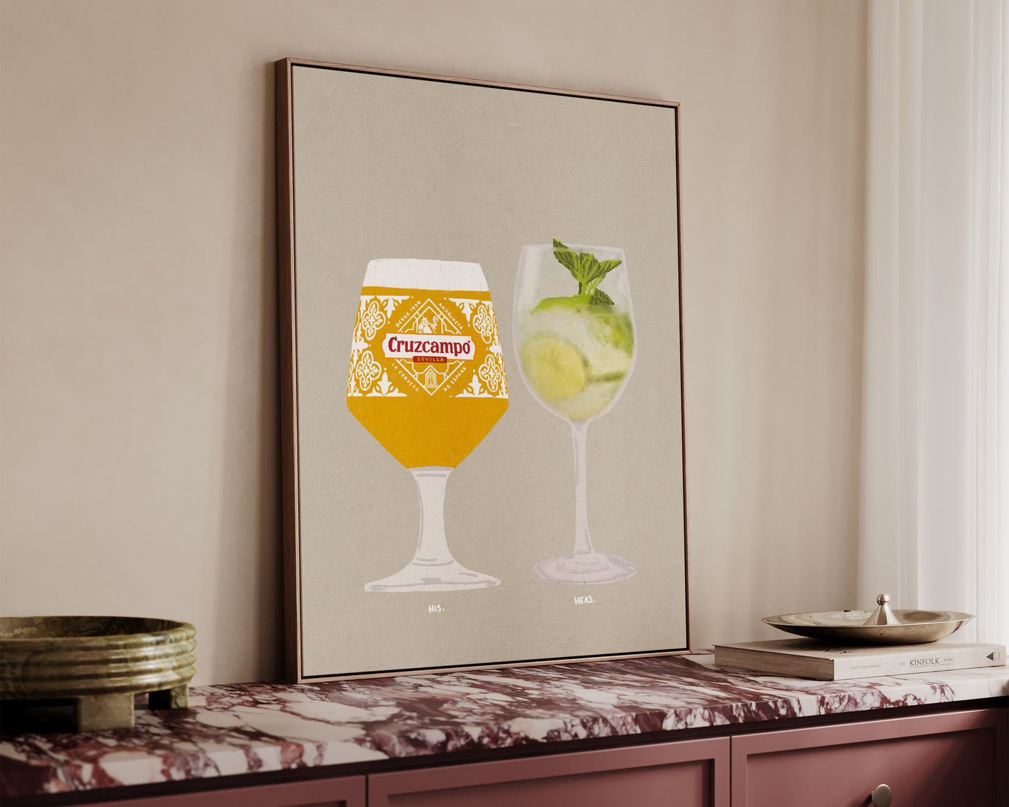 Cruzcampo & Hugo Spritz Canvas