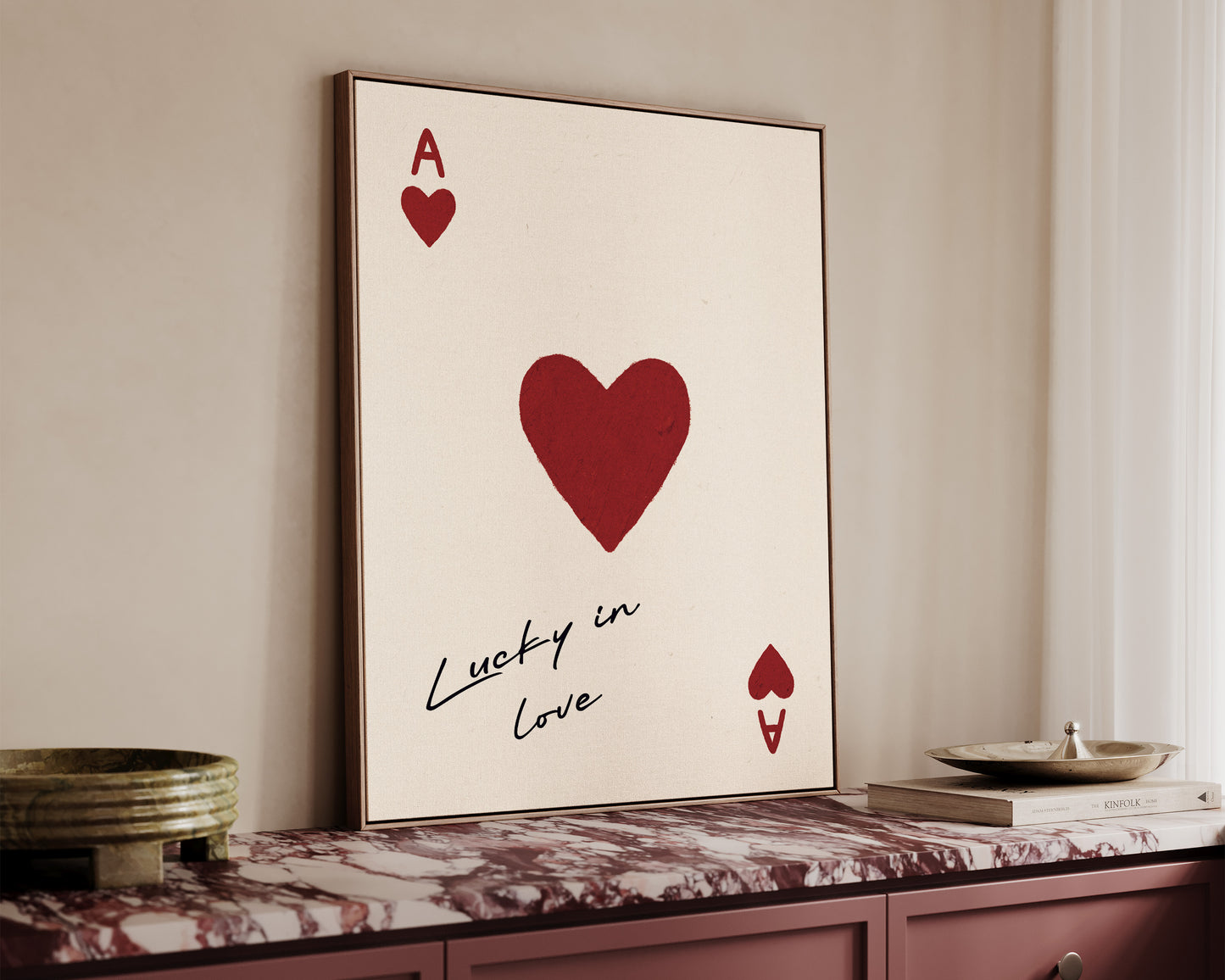 Lucky In Love Canvas