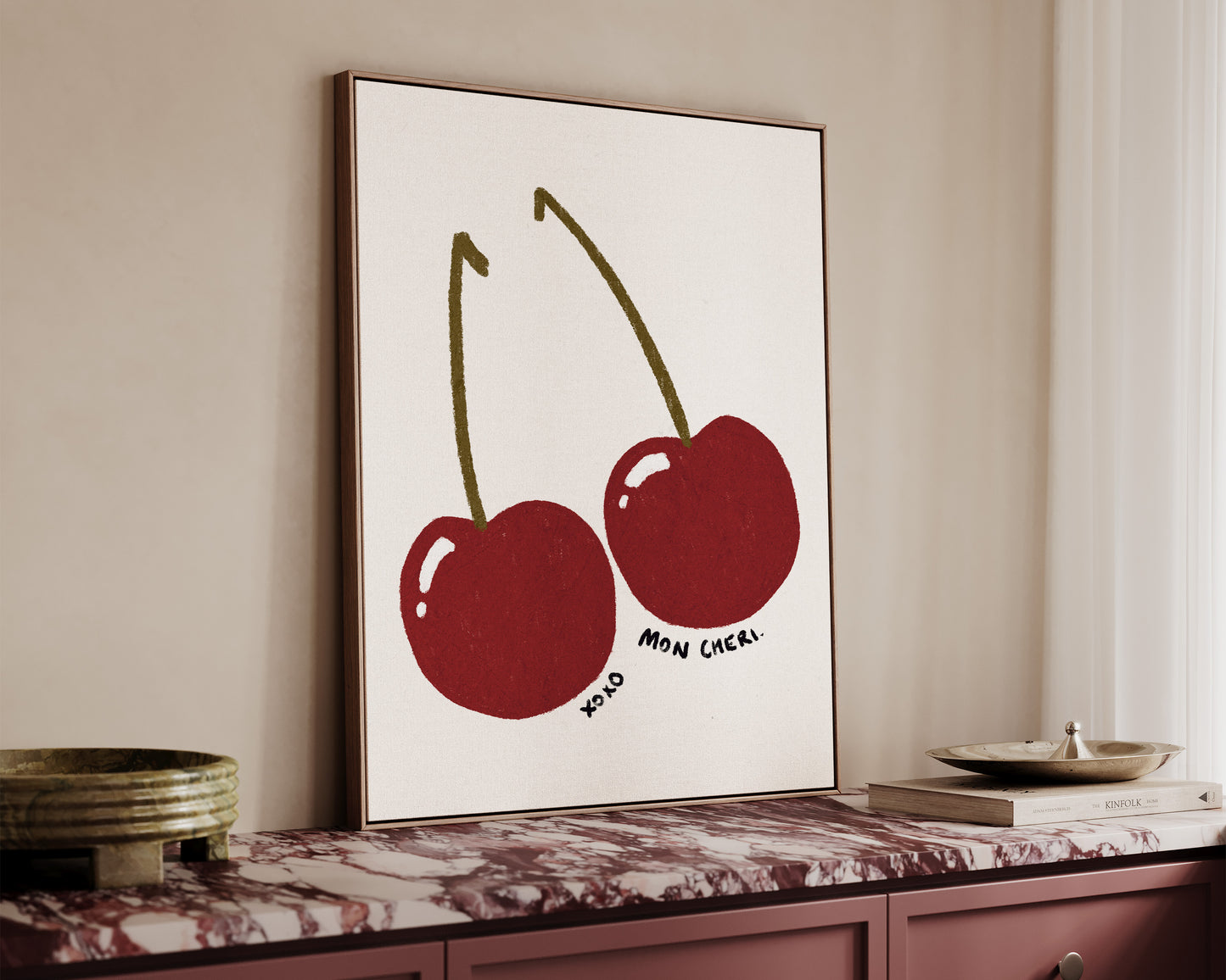 Mon Cheri XOXO Canvas