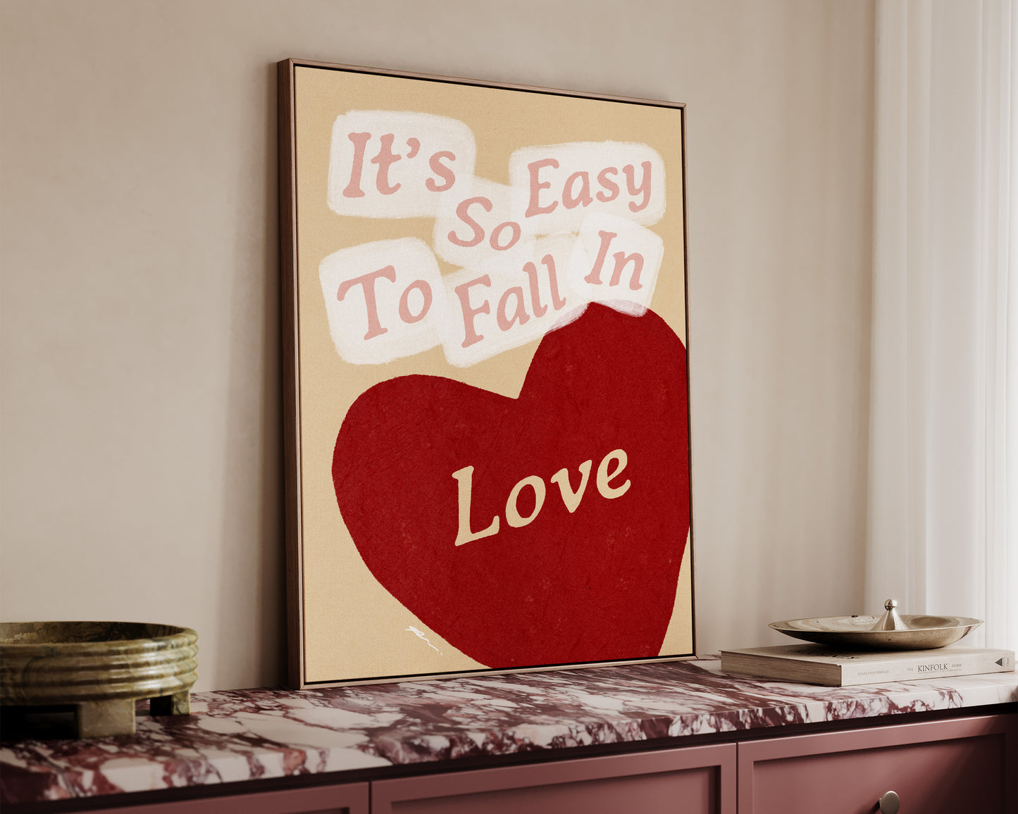 So Easy To Fall Canvas