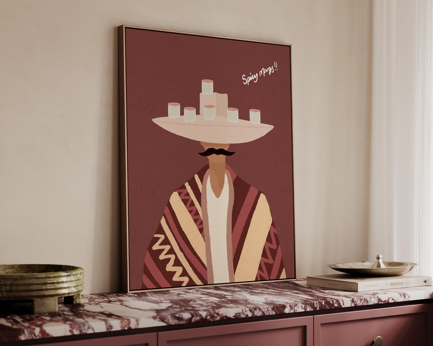 Sombrero Margs Canvas