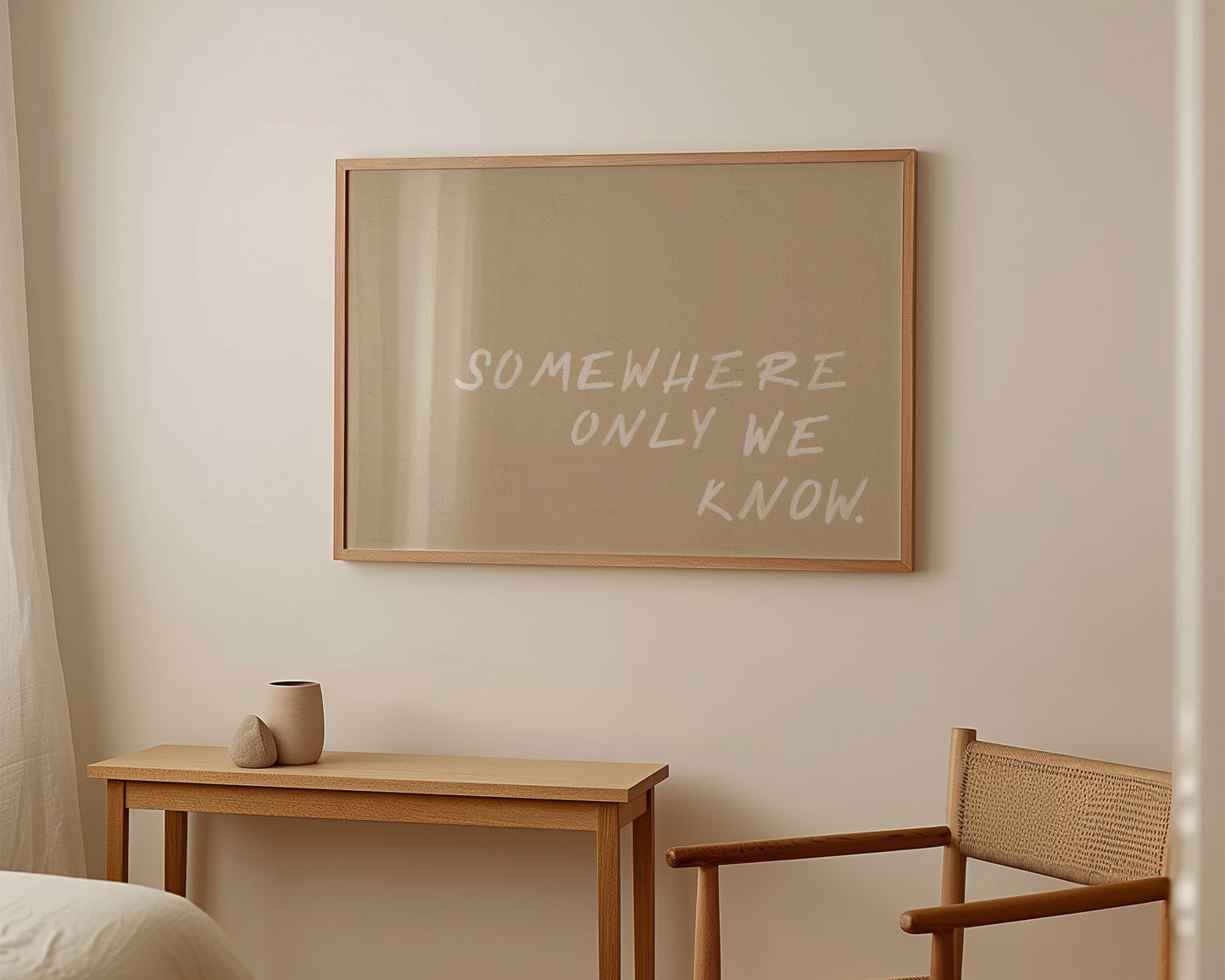 Somewhere We Know Print