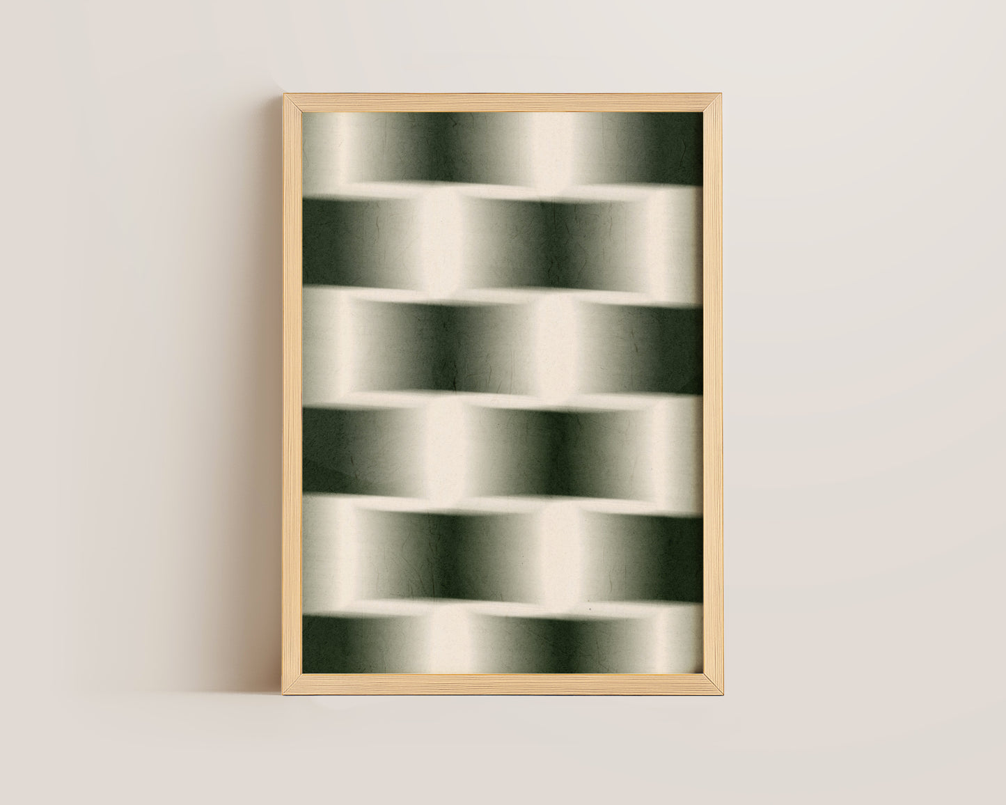 Green Chessboard Print