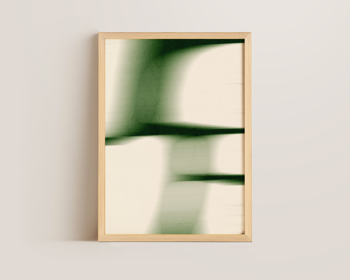 Green Blur No. 2 Print