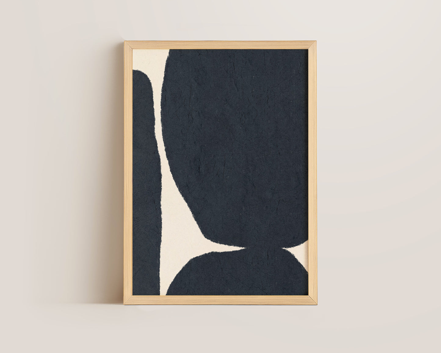 Blue Shapes Print