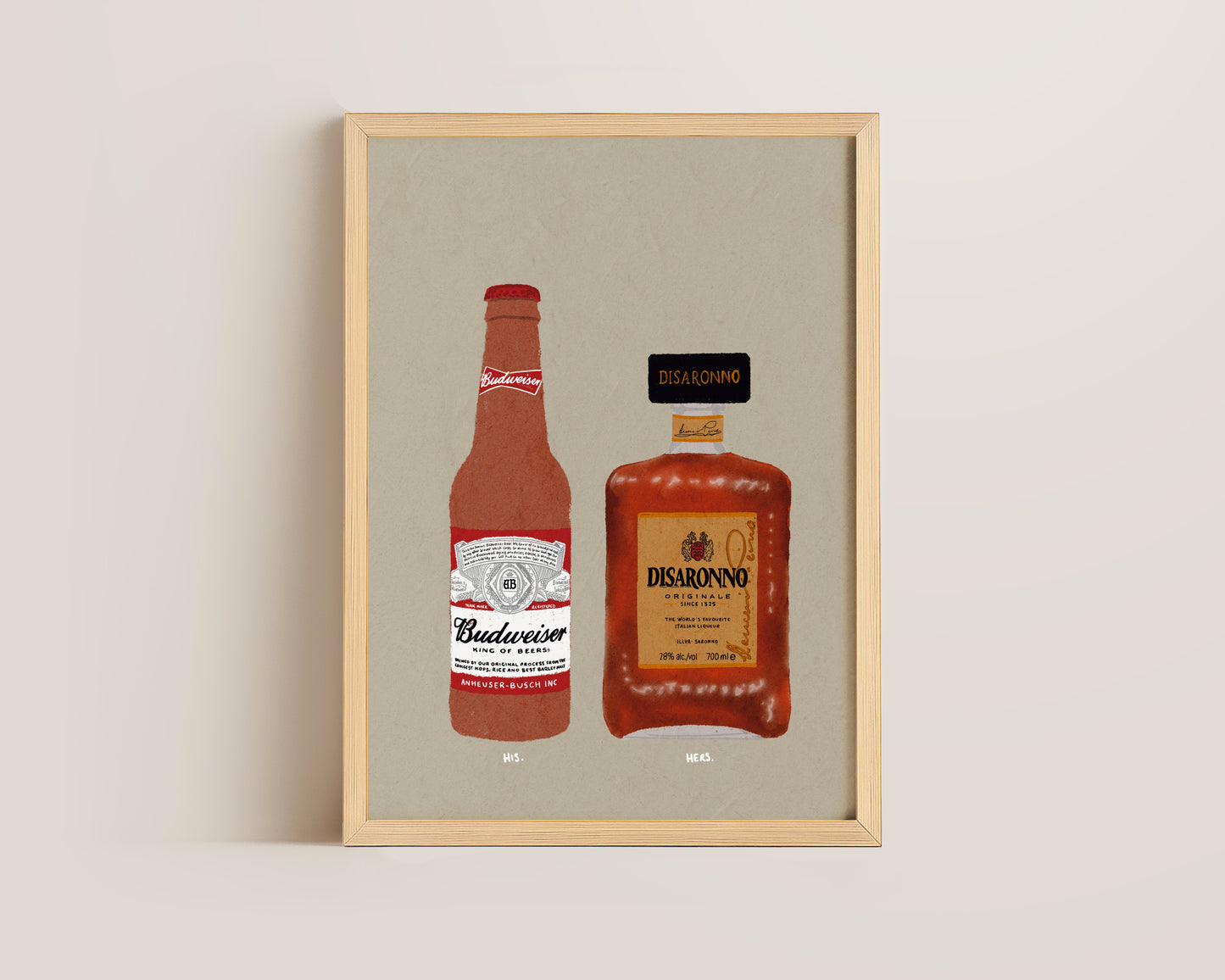 Budweiser & Disaronno Print
