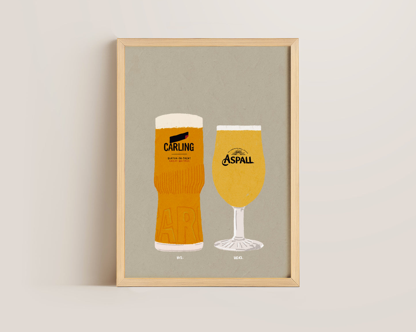 Carling & Aspall Print