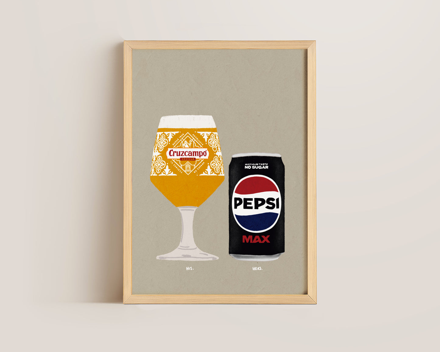 Cruzcampo & Pepsi Max Print
