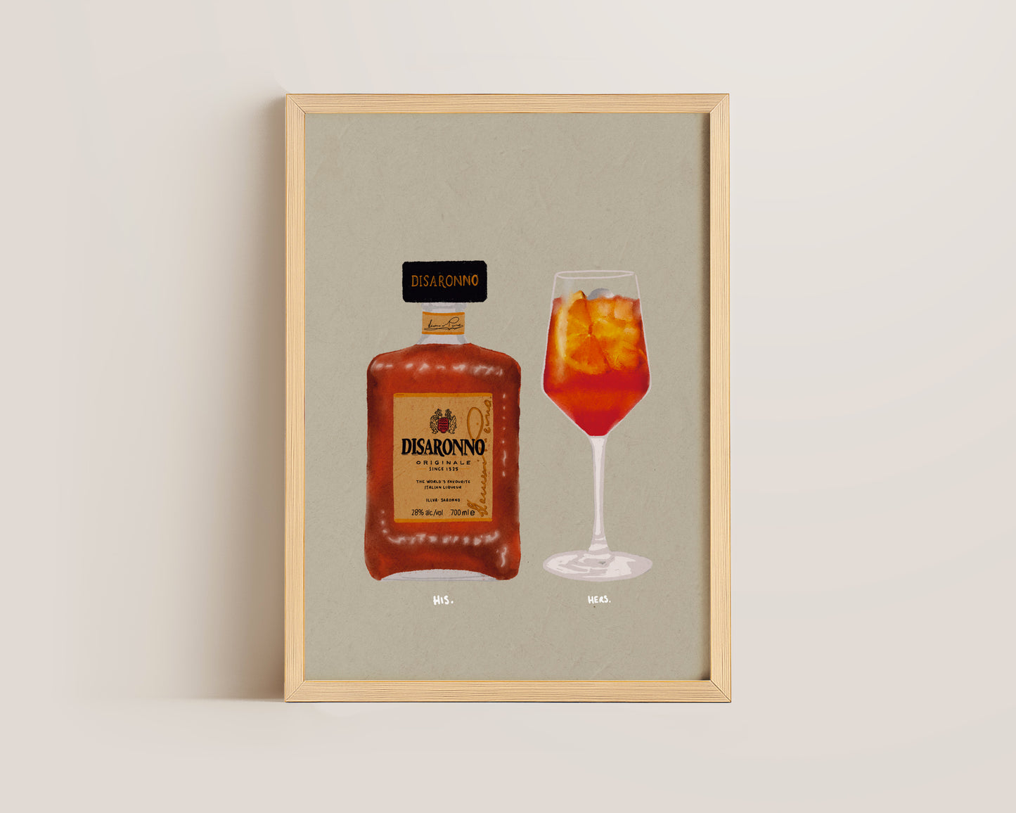 Disaronno & Aperol Spritz Print