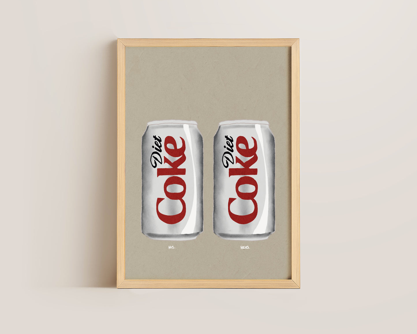 Diet Coke & Diet Coke Print