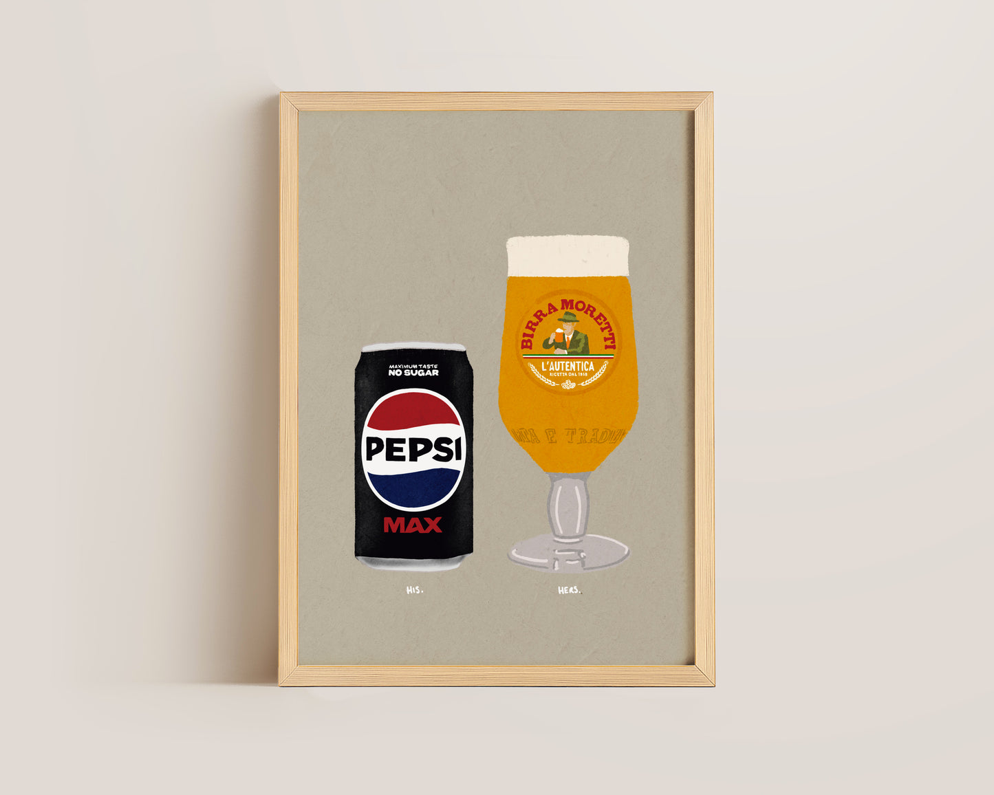 Pepsi Max & Moretti Print