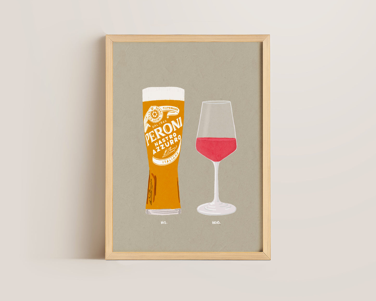 Peroni & Rose Print