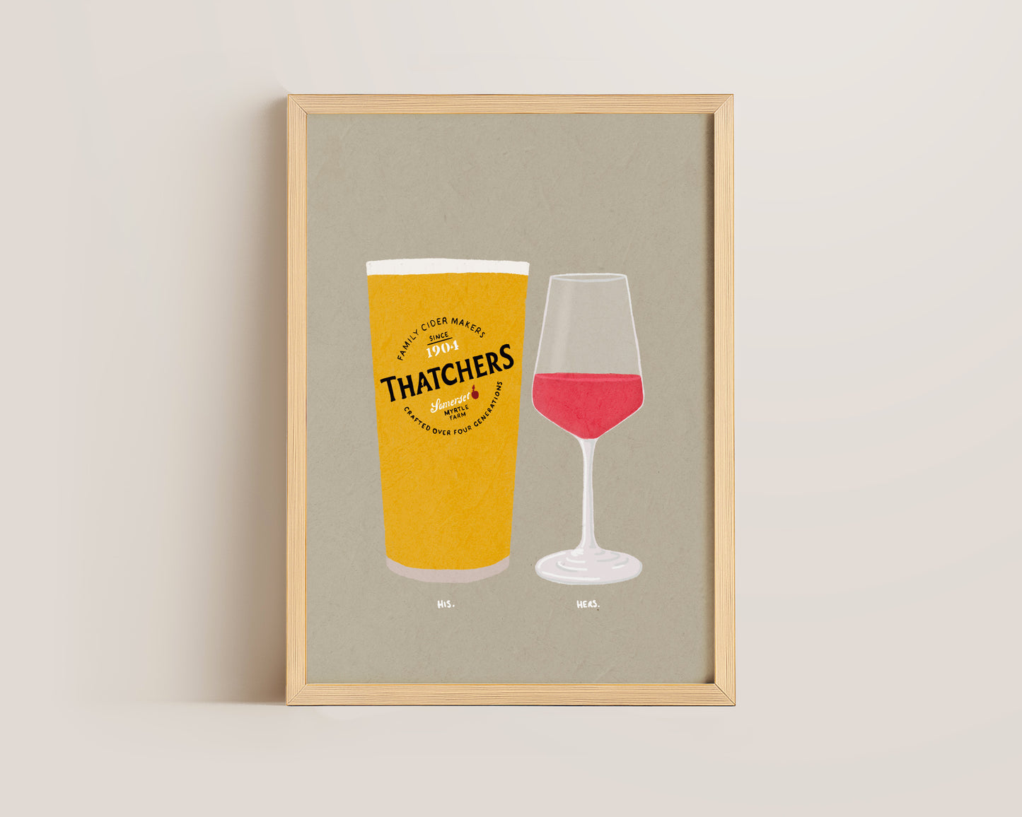 Thatchers & Rose Print