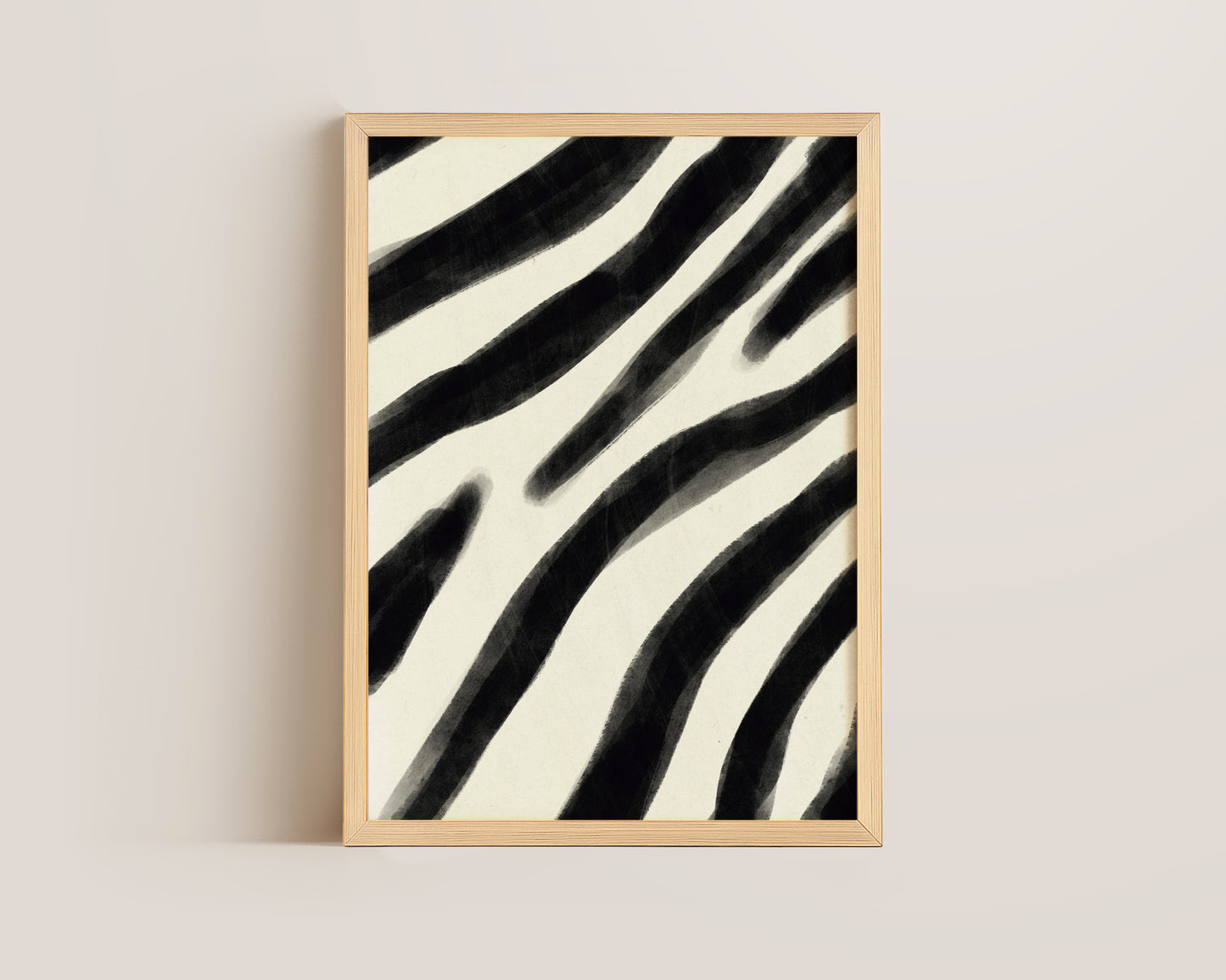 Zebra Pattern Print